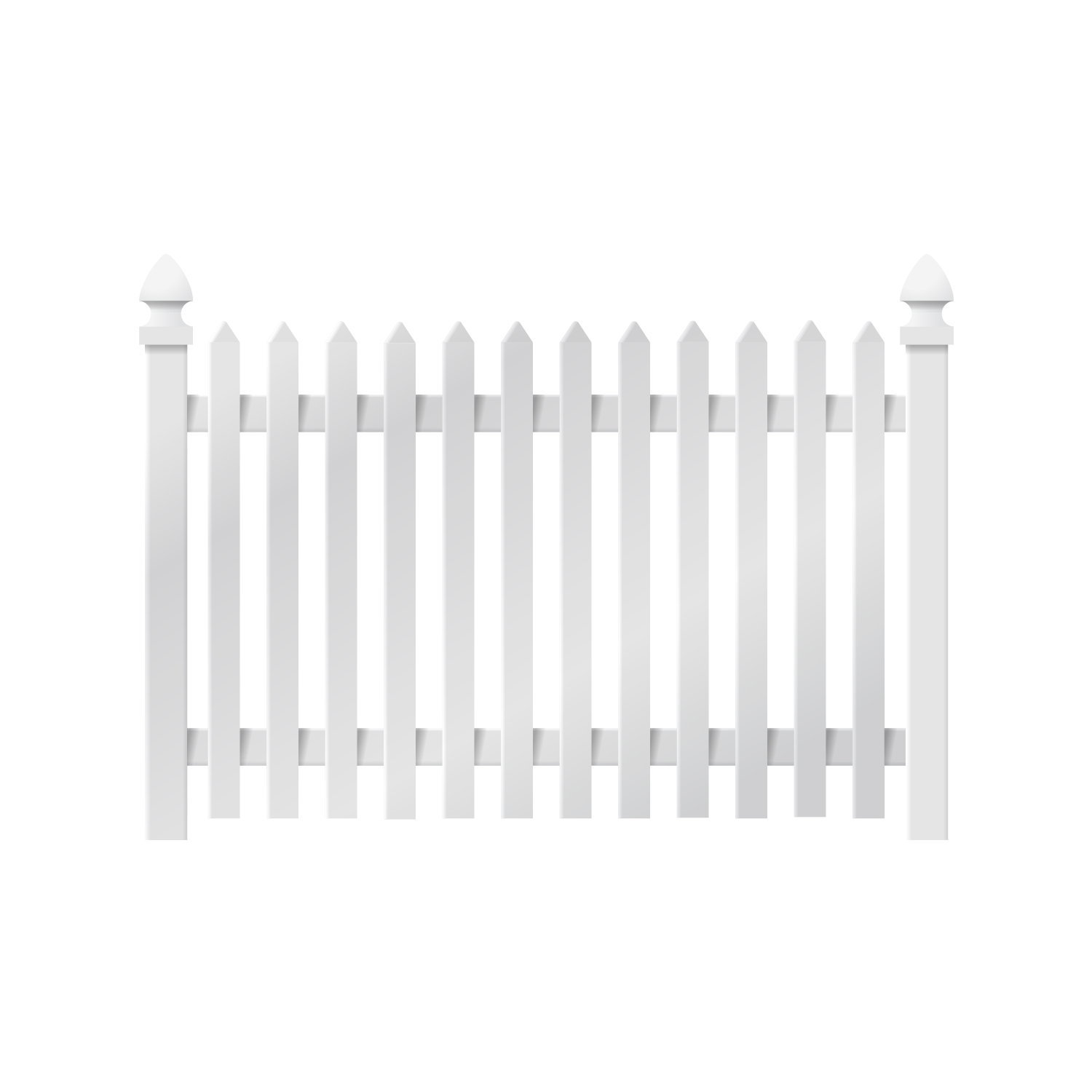 white picket fence png